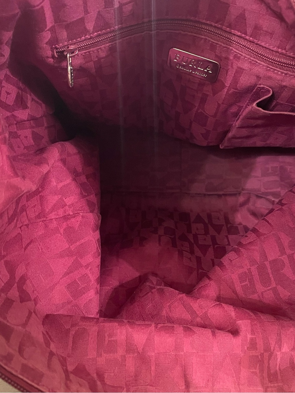 Furla Patent Leather Hobo Shoulder Bag - Picture 5 of 13
